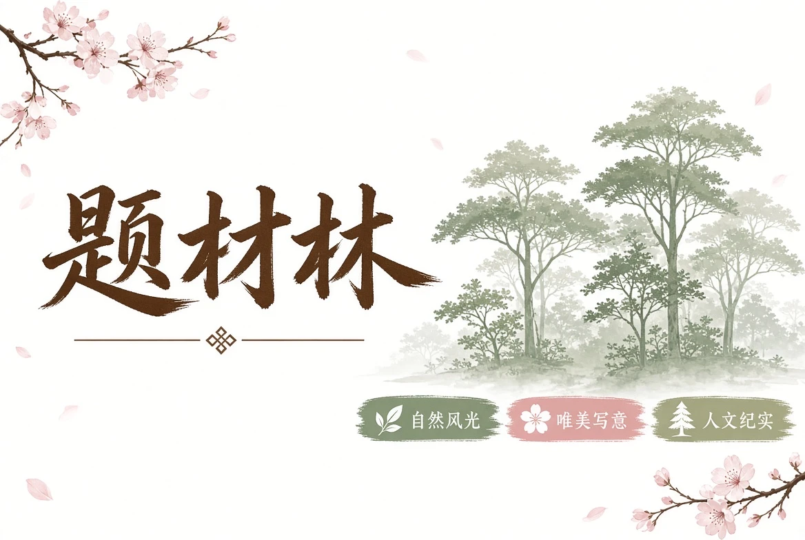 题材林栏目封面